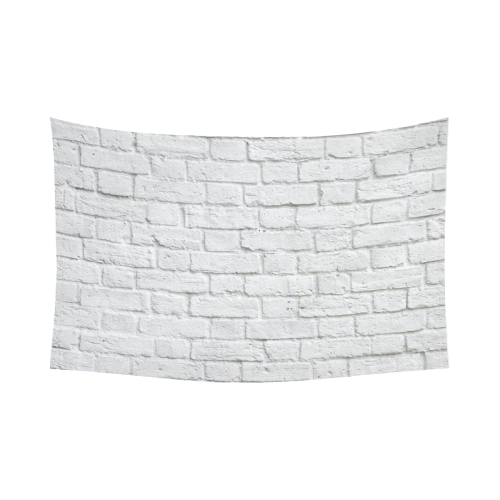 Interestprint Home Decor White Brick Wall Cotton Linen Tapestry Interestprint Home Decor White Brick Wall Cotton Linen Tapestry Hanging Art Sets