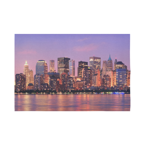 Interestprint Nyc New York Skyline Tapestry Wall Hanging Cityscape