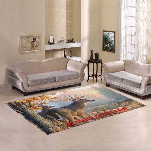 InterestPrint Sweet Home Stores Collection Custom Printing Christmas Tree Area Rug 7'x 3'3 Indoor Soft Carpet 